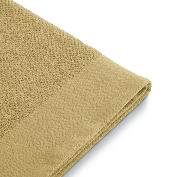 Walra - Badlaken Soft Cotton Popcorn - 70x140 - Geel