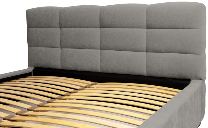 Trae Mobler Faro 180 x 200 cm Gestoffeerd Bed Grijs