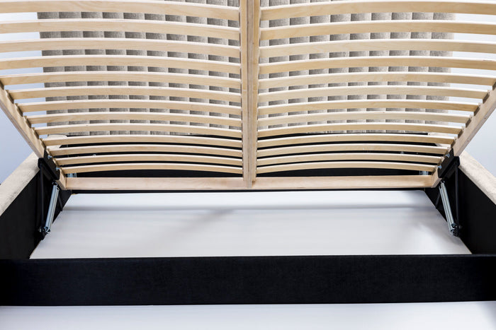 Trae Mobler Vegas 180 x 200 cm Gestoffeerd Bed Grijs