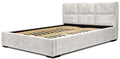 Trae Mobler Porto 140 x 200 cm Gestoffeerd Bed Pearl