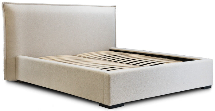 Trae Mobler Nevada 140 x 200 cm Bed Beige Bouclé