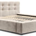 Trae Mobler Grace 140 x 200 cm Gestoffeerd Bed Beige