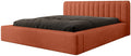 Trae Mobler Amira 180 x 200 cm Gestoffeerd Bed Baksteenrood