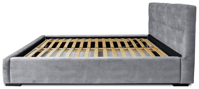 Trae Mobler Porto 180 x 200 cm Gestoffeerd Bed Asgrijs