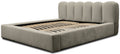 Trae Mobler Dallas 160 x 200 cm Gestoffeerd Bed Taupe
