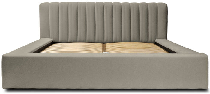 Trae Mobler Como 180 x 200 cm Gestoffeerd Bed Taupe