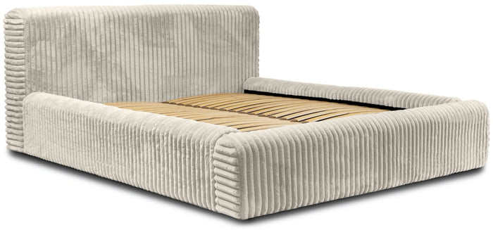 Trae Mobler Hana 160 x 200 cm Gestoffeerd Bed Creme