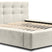 Trae Mobler Grace 180 x 200 cm Gestoffeerd Bed Lichtgrijs
