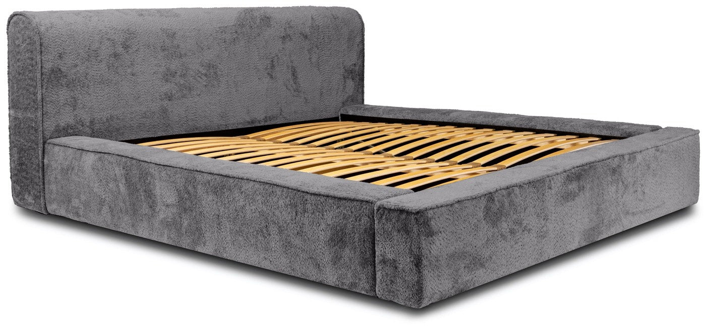 Trae Mobler Fatima 180 x 200 cm Gestoffeerd Bed Tingrijs