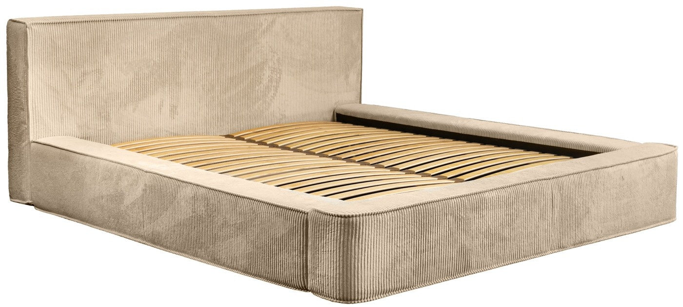 Trae Mobler Harmon 180 x 200 cm Gestoffeerd Bed Beige