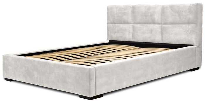 Trae Mobler Porto 160 x 200 cm Gestoffeerd Bed Pearl