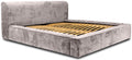 Trae Mobler Fatima 160 x 200 cm Gestoffeerd Bed Taupe