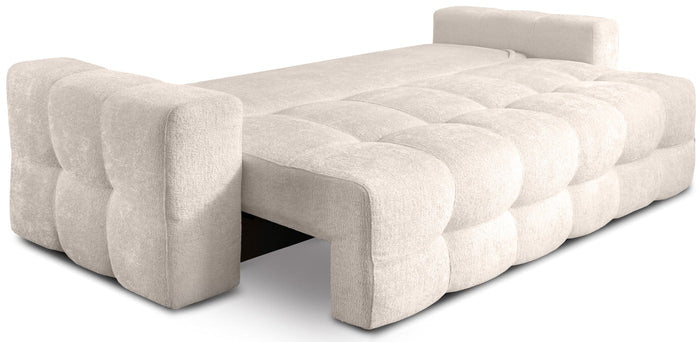 Trae Mobler Lussi 3-Zits Slaapbank Creme
