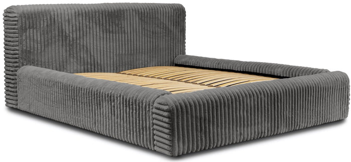 Trae Mobler Hana 160 x 200 cm Gestoffeerd Bed Grijs