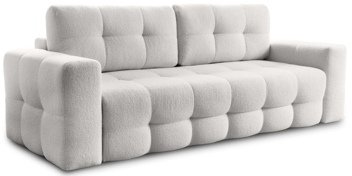 Trae Mobler Lussi 3-Zits Slaapbank Naturel Bouclé