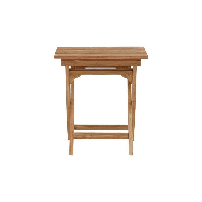 Nest outdoor Joan Inklapbare Houten Tuintafel Naturel - 70 x 70 cm
