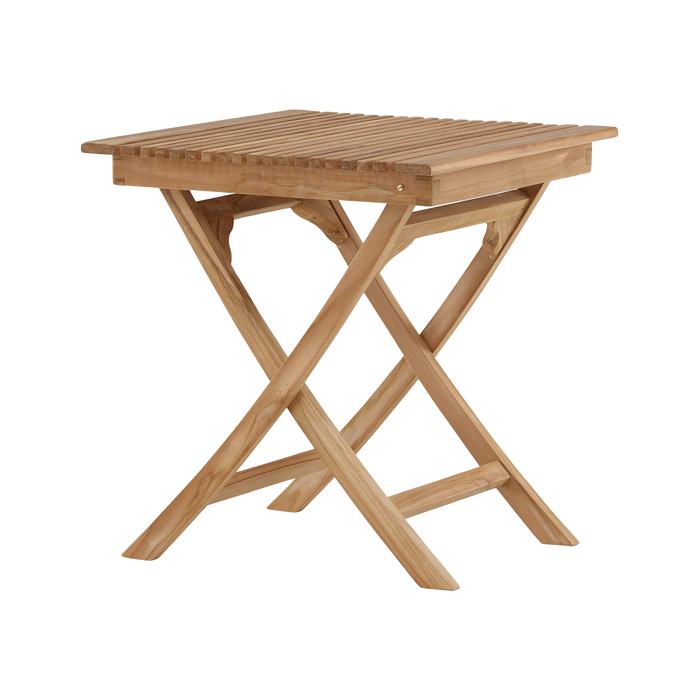 Nest outdoor Joan Inklapbare Houten Tuintafel Naturel - 70 x 70 cm