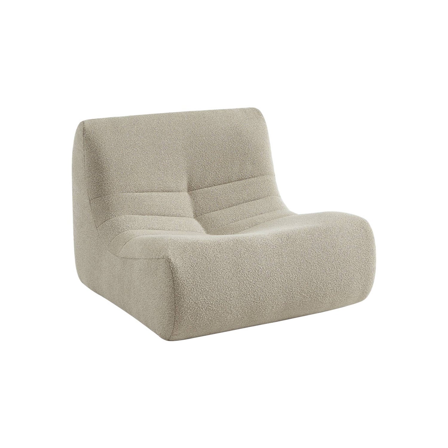 sweeek - Fauteuil, B 91 x D 105 x H 72cm