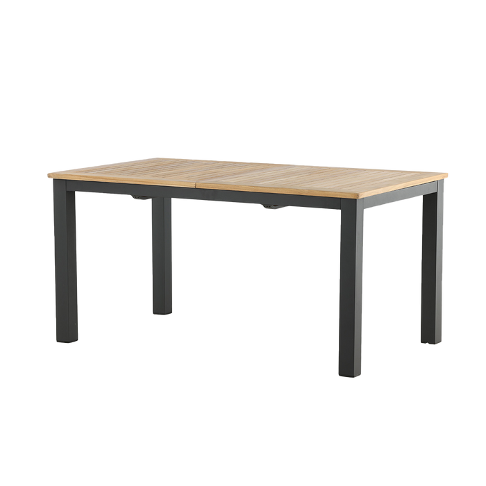 Nest outdoor Arvin Uitschuifbare Tuintafel met Teakhouten Blad