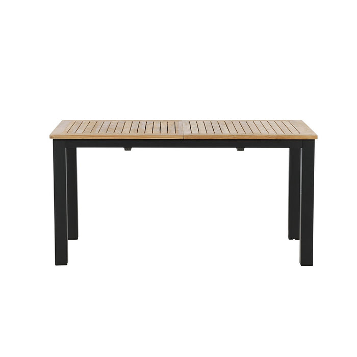 Nest outdoor Arvin Uitschuifbare Tuintafel met Teakhouten Blad