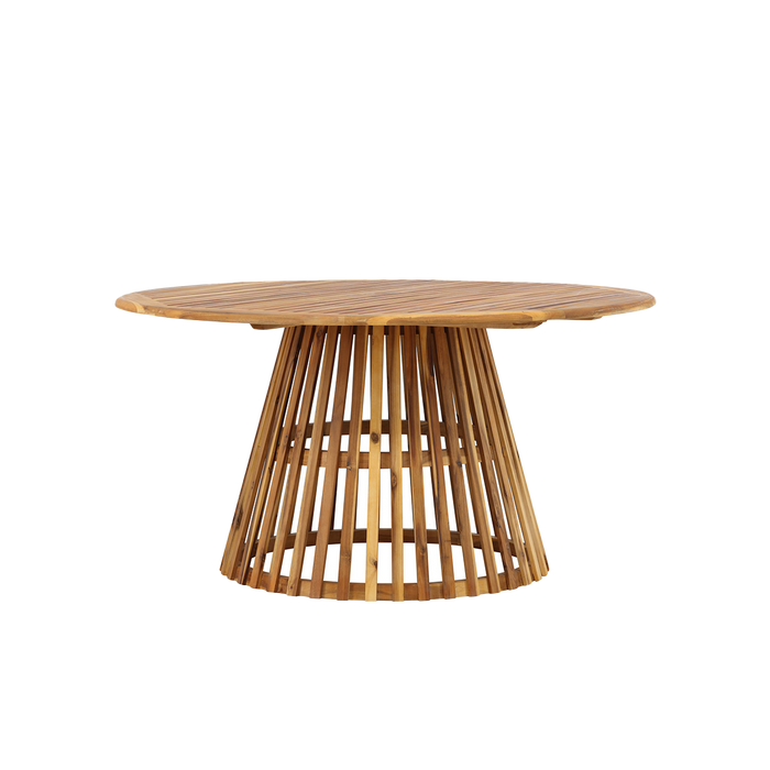 Nest outdoor Tobias Ronde Houten Tuintafel Naturel - Ø 150 cm