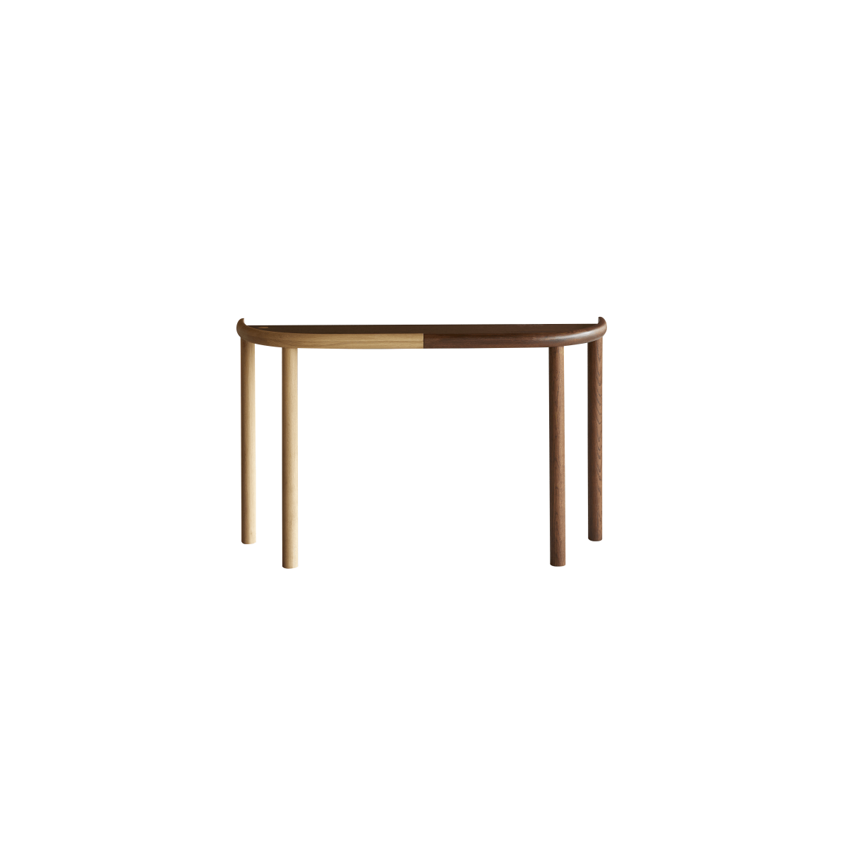 Tikamoon - Eikenhouten consoletafel