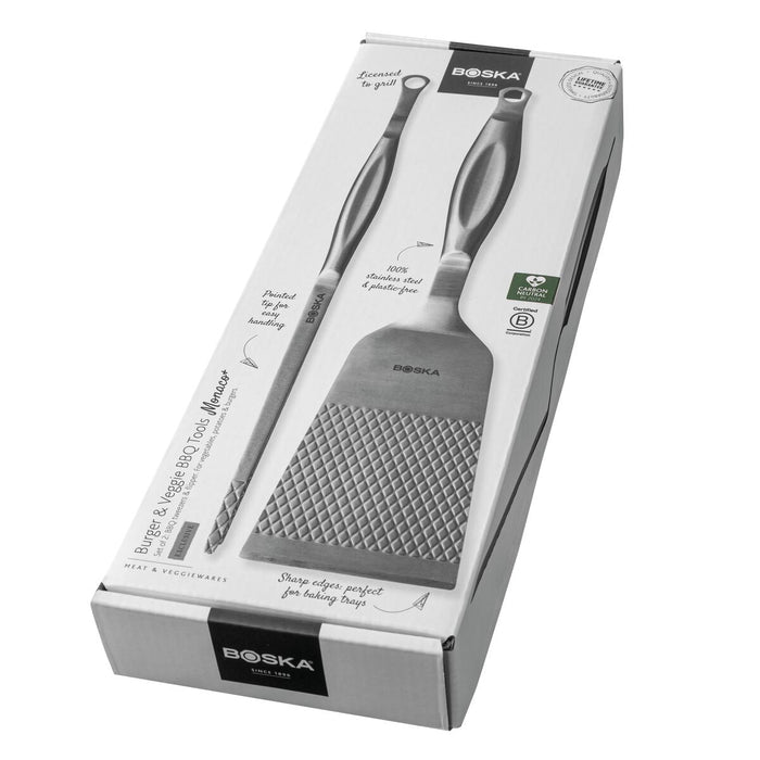 The Burger & Veggie BBQ Tools Monaco+