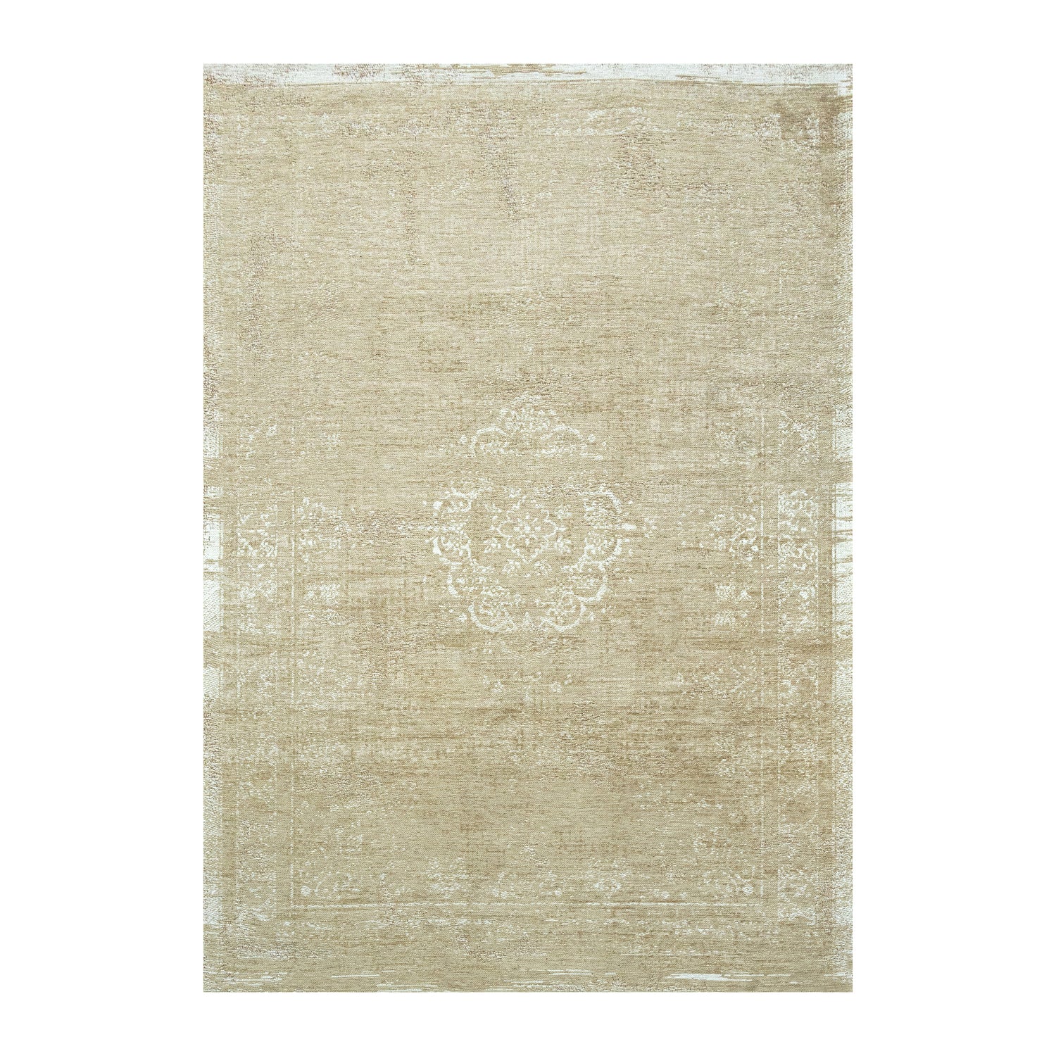 Louis de Poortere Medallion Fading World Vloerkleed 280 x 390 cm - Milk Curry