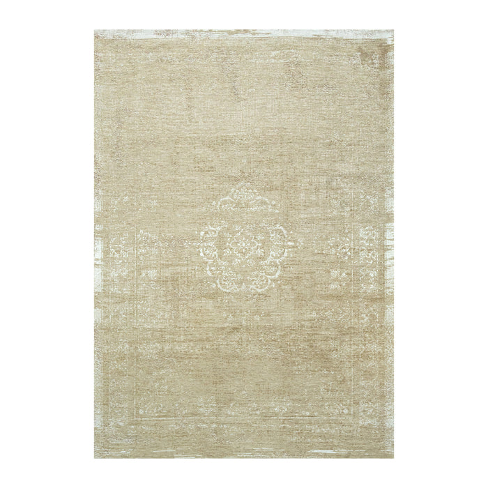 Louis de Poortere Medallion Fading World Vloerkleed 80 x 150 cm - Milk Curry