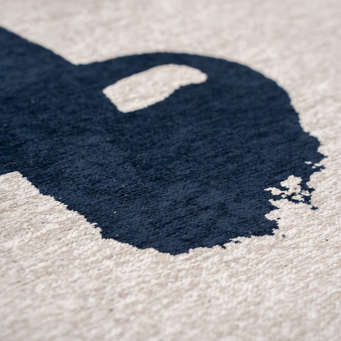 Louis de Poortere Ribbon Vloerkleed 240 x 340 cm - Sea Ink