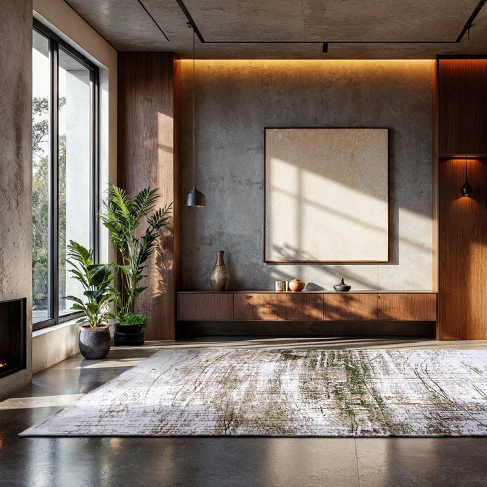 Louis de Poortere Griff Vloerkleed 280 x 390 cm - Central Green