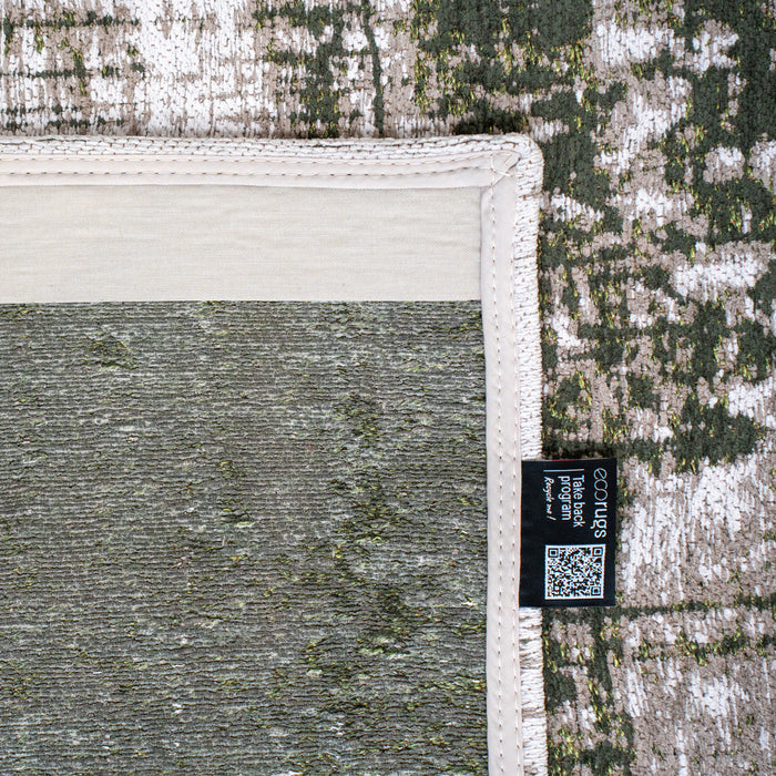 Louis de Poortere Griff Vloerkleed 140 x 200 cm - Central Green