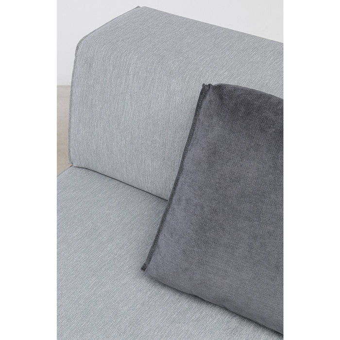 Ligstoel Infinity links grijs Kare Design