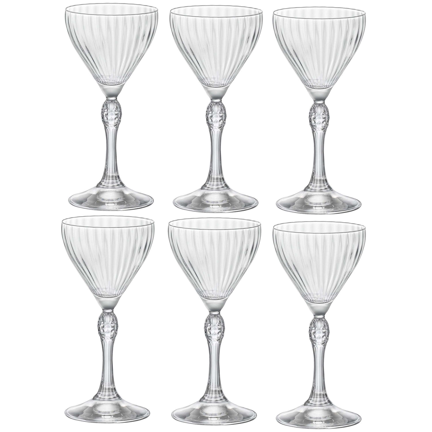 Bormioli Rocco Likeurglazen America 20's 140 ml - 6 stuks