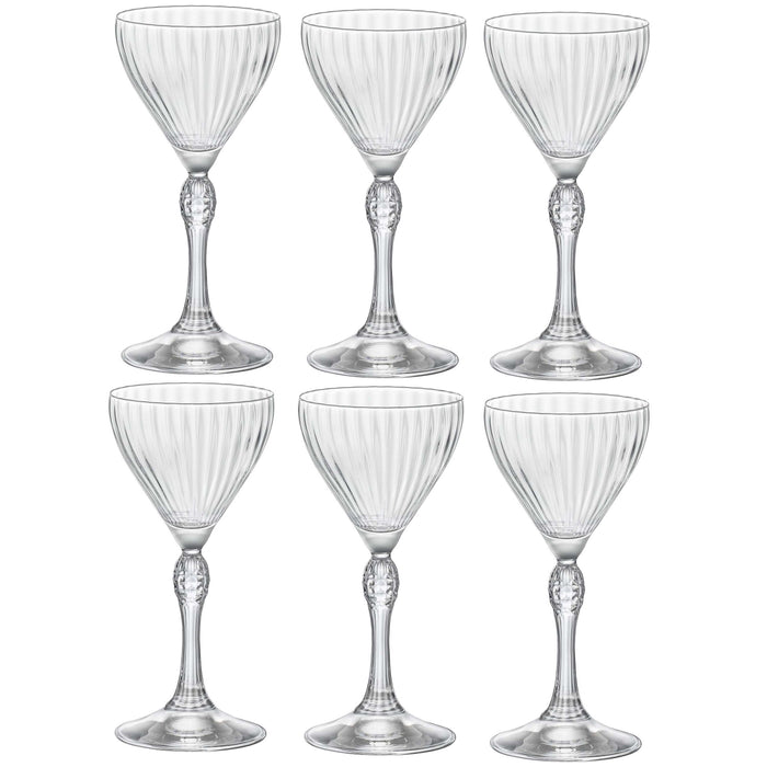 Bormioli Rocco Likeurglazen America 20's 140 ml - 6 stuks