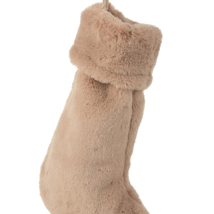 J-Line hanger sok cutie - polyester - camel