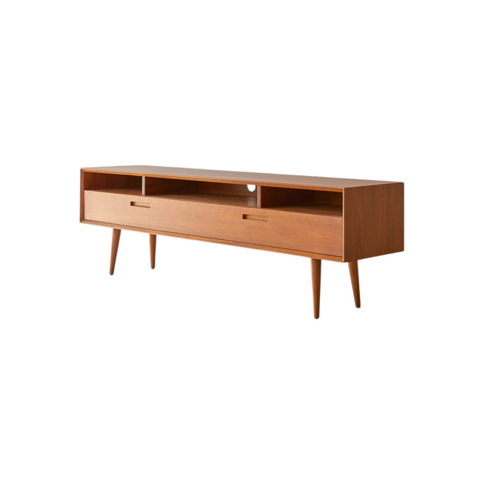 Tikamoon - Magda 50's - Mahonie tv-meubel 180 cm
