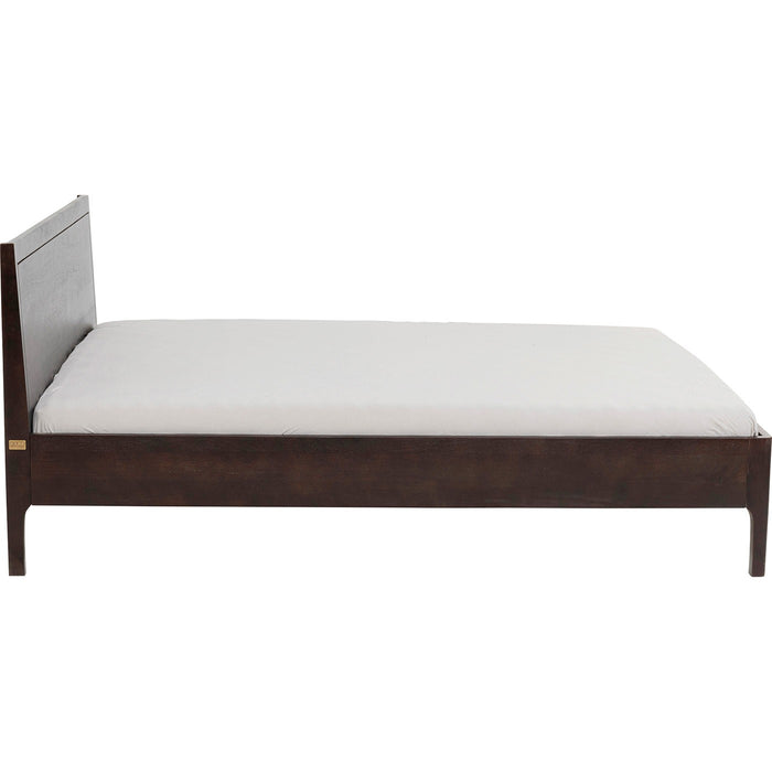 Bed Brooklyn walnoot Kare Design