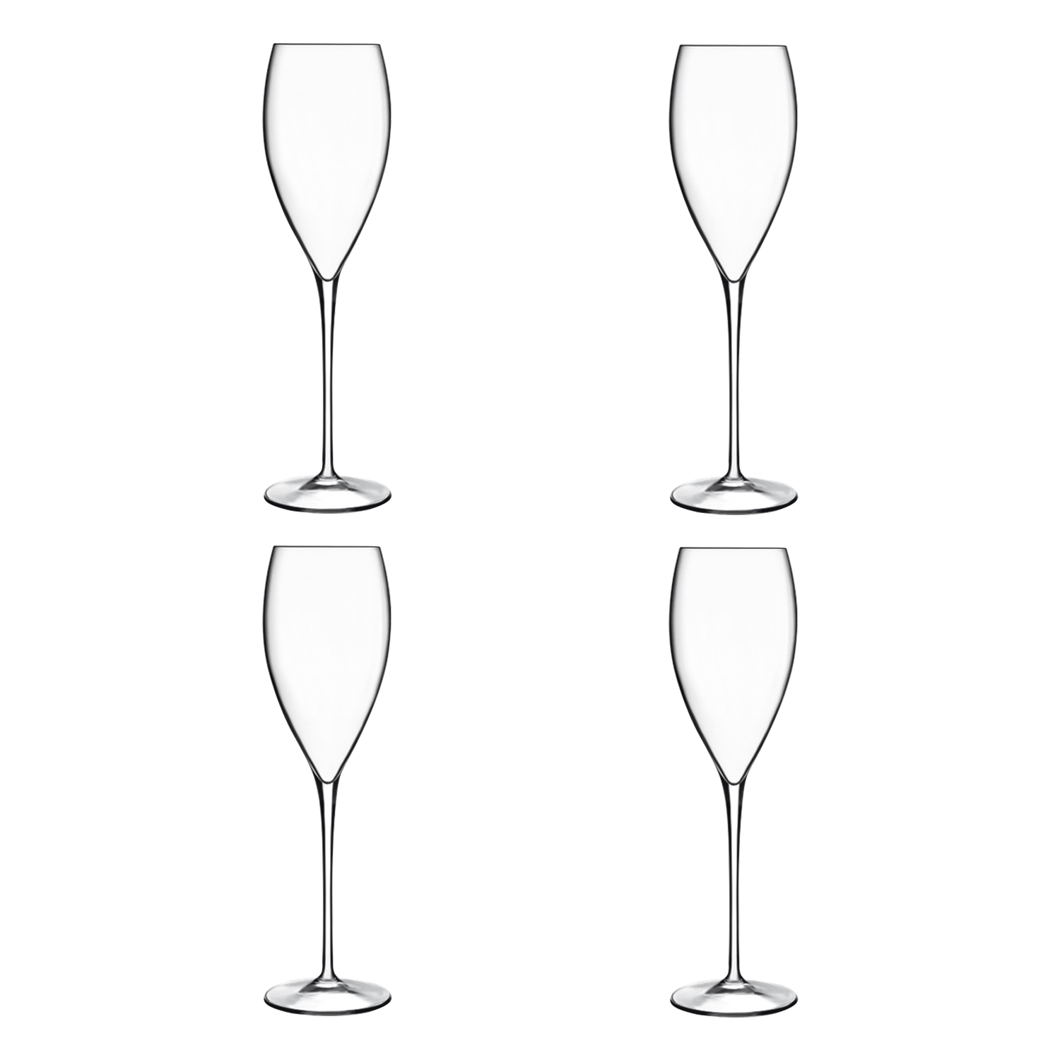 Luigi Bormioli Magnifico Champagneglas 32 cl - 4 stuks