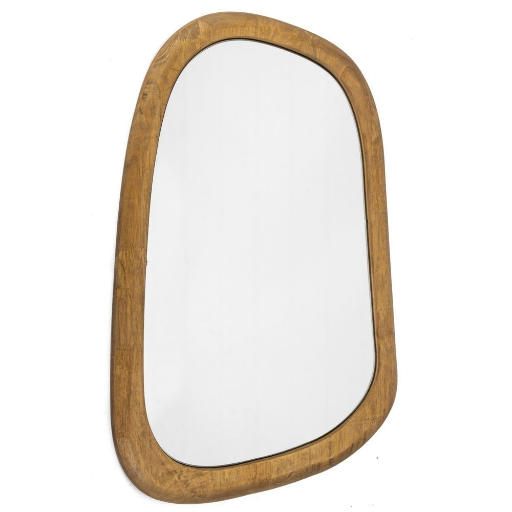Vtw Living - Spiegel Hout Organisch - Asymmetrisch - 40 x 2 x 62 cm