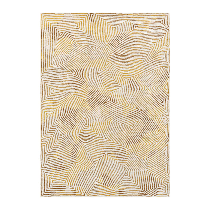 Louis de Poortere Coral Meditation Vloerkleed 280 x 390 cm - Yellow Hippy