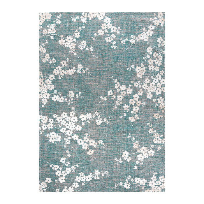 Louis de Poortere Sakura Vloerkleed 240 x 340 cm - Lake Blue