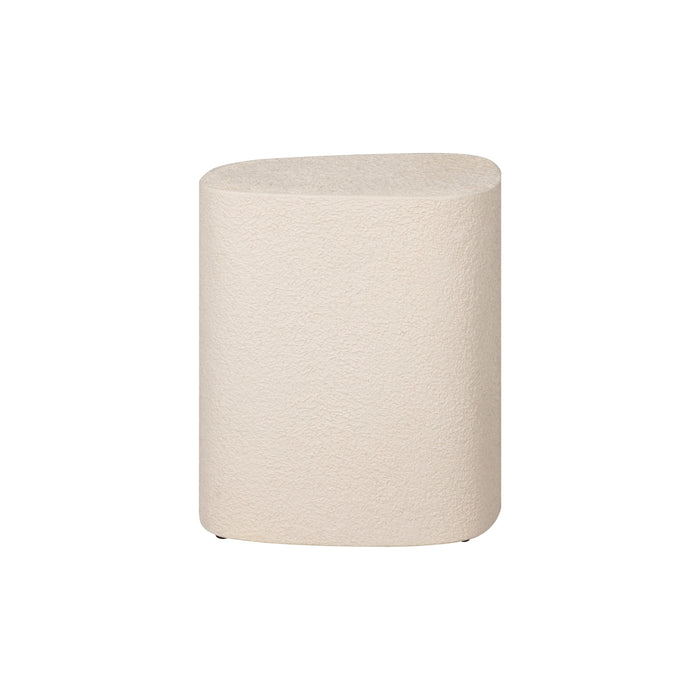 Bijzettafel Montignac - Creme|Wit - MDF