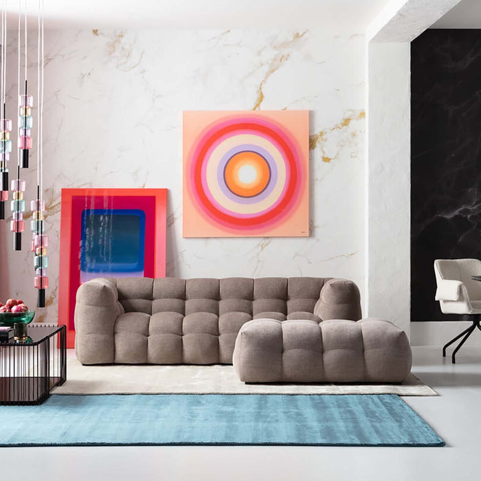 Sofa Salamanca 3-Zits bruin Kare Design