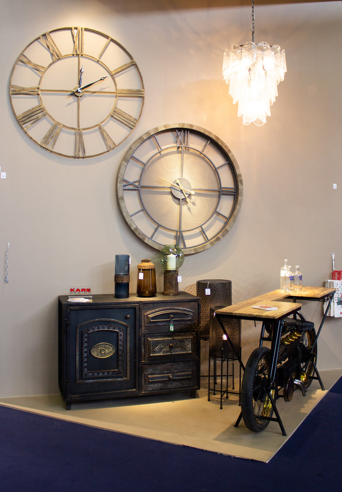 Wandklok Factory 120cm Kare Design