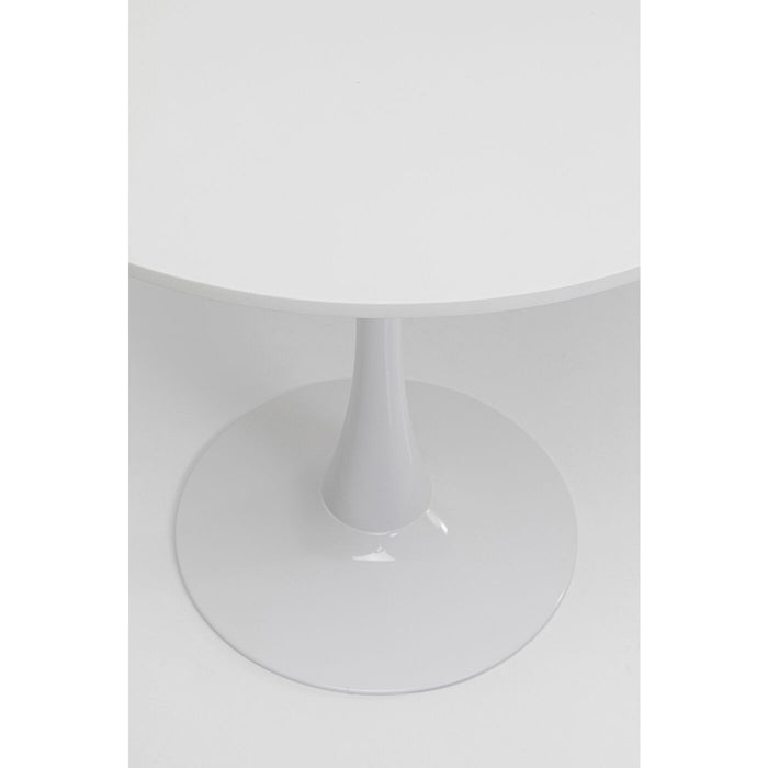 Kare Design Schickeria Ronde Bistrotafel - 80 X 74 Cm - Wit