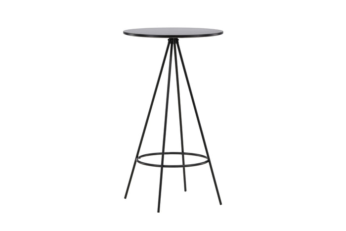 Rebellenclub Vantaa Bartafel Rond ø60cm - Zwart fineer