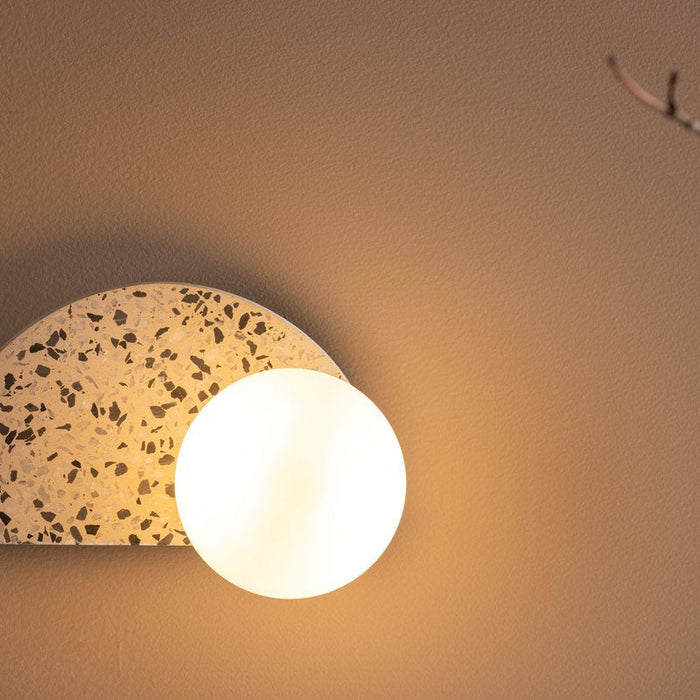 Rebellenclub Almby Wandlamp - Wit