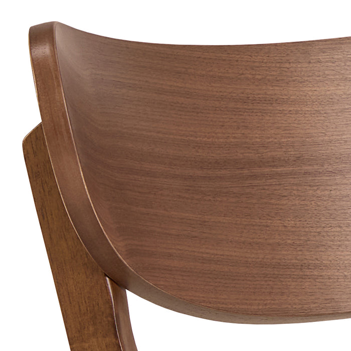 by fonQ basic Crow Eetkamerstoel - Walnootbruin