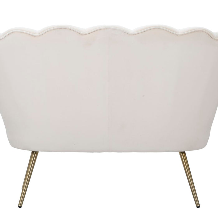 Mauro Ferretti Vienna 2-zitsbank  in beige stof